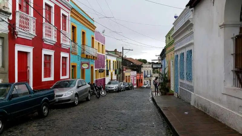 une rue à Olinda