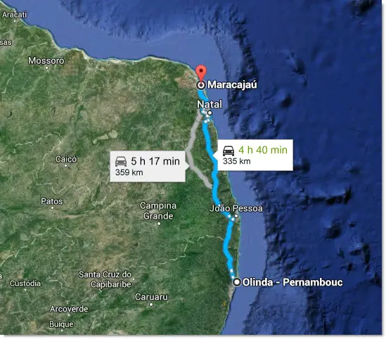 deOlinda à Maracajau