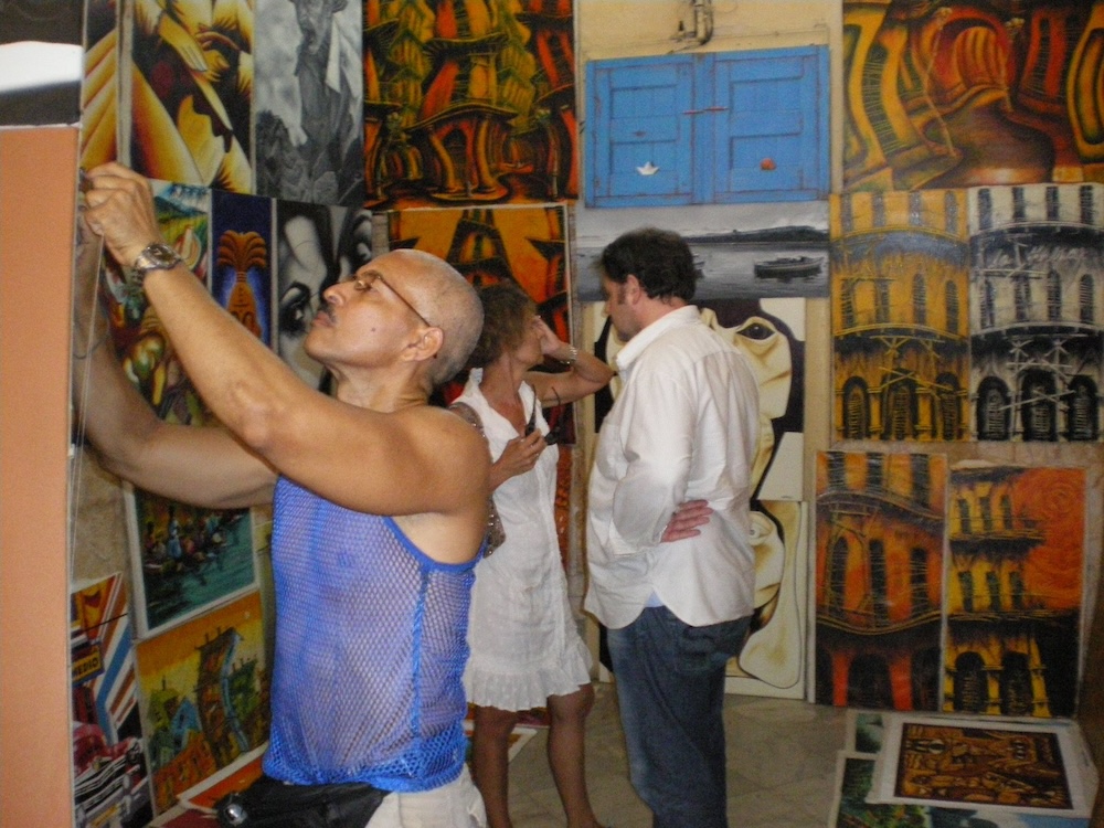 Peintres, La Havane, 2009