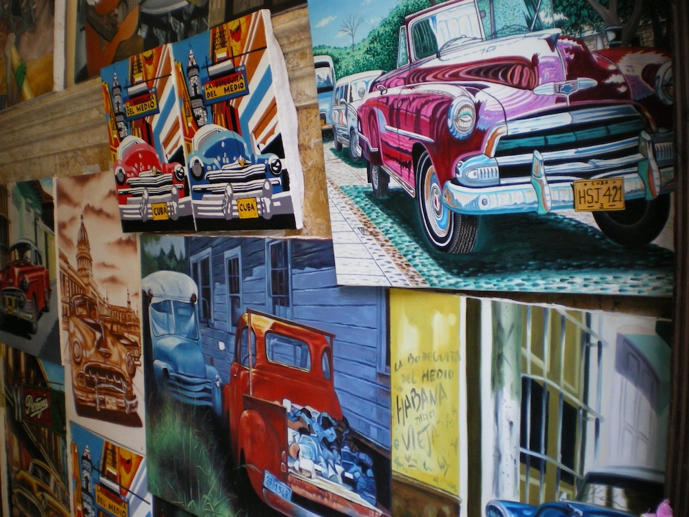 Peintres, La Havane, 2009